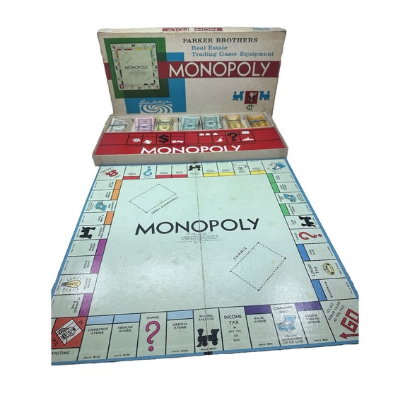 Vintage 1960’s Monoploy Parker Brothers Game *Read - Picture 1 of 11